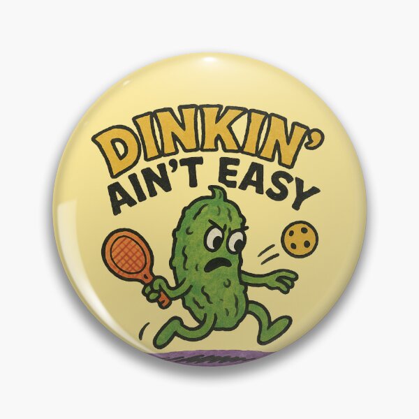 Item preview, Dinkin Ain't Easy Pickleball  designed and sold by FrictionMaxxing.