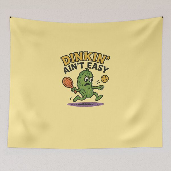 Item preview, Dinkin Ain't Easy Pickleball  designed and sold by FrictionMaxxing.