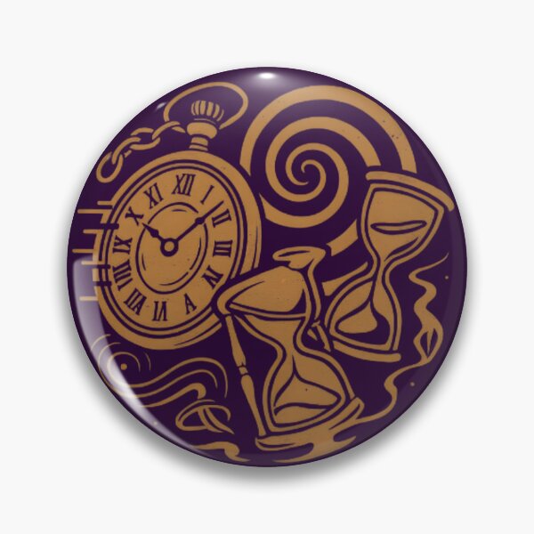 Item preview, Time Travel Glitch Academy Emblem | Institute of Temporal Misconduct designed and sold by Chaotic Good Mood Designs.