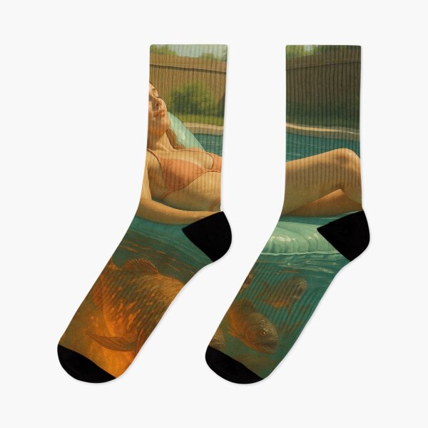 Item preview, Oh, It's OK…Are You Sure? (Piranha Pool) designed and sold by GalenaDeco.