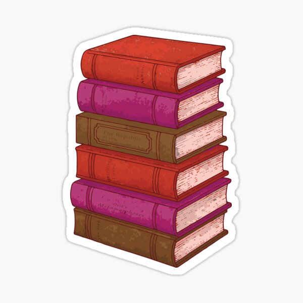 Item preview, Stack of Classical Books designed and sold by FeminaFacti.