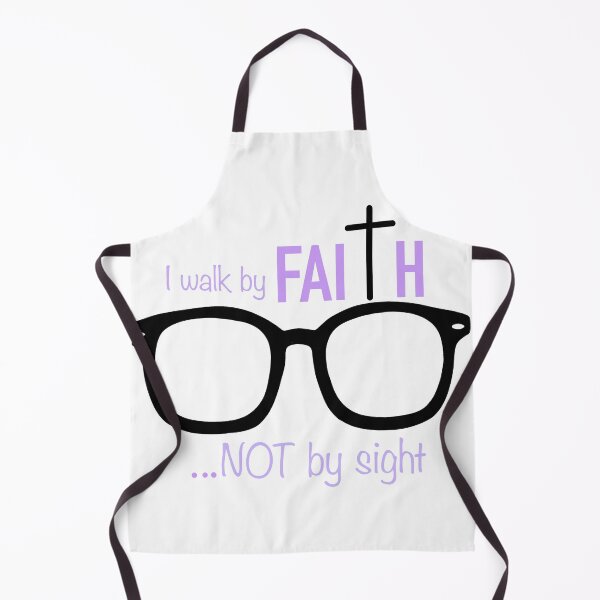 Item preview, "I walk by faith not by sight" with Glasses designed and sold by Ag4Jesus1.