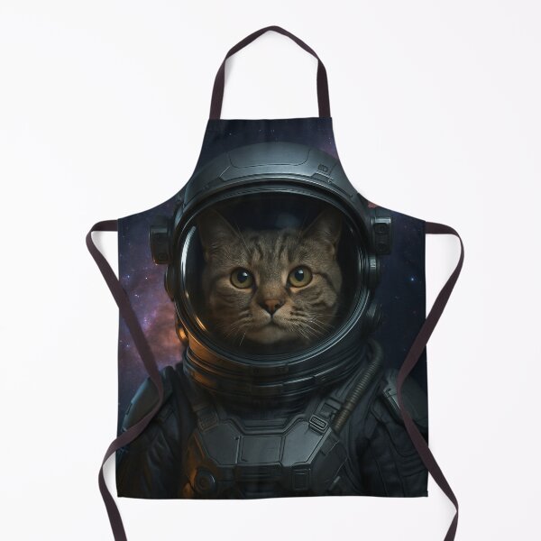 Artikelvorschau, Galaktische Entdeckerkatze | Futuristischer Astronaut entworfen und verkauft von DibujandoPorfa.