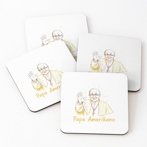 Item preview, Pope Amerikano - Leon Pop-Art – The cool saint with a modern look designed and sold by KolbaVison.