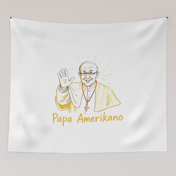 Item preview, Pope Amerikano - Leon Pop-Art – The cool saint with a modern look designed and sold by KolbaVison.