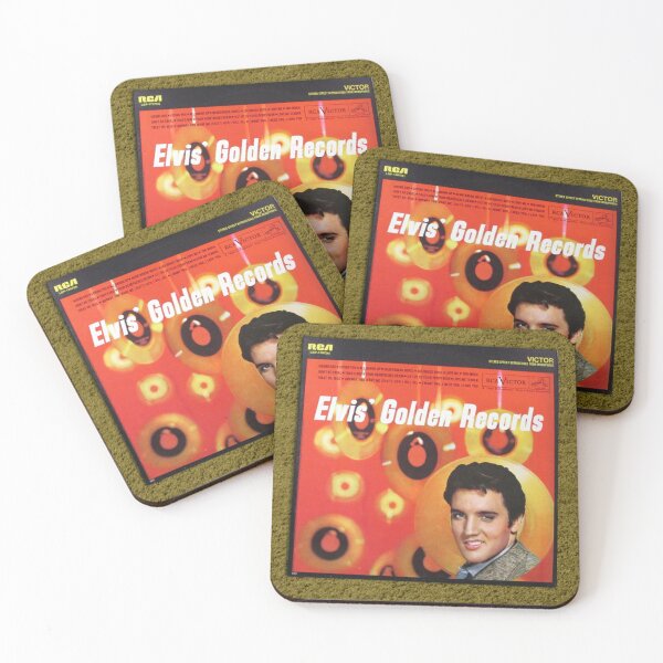 Item preview, Classic Albums On A Green Rug - Elvis Golden Records designed and sold by Küng Fu Bubble Gum.