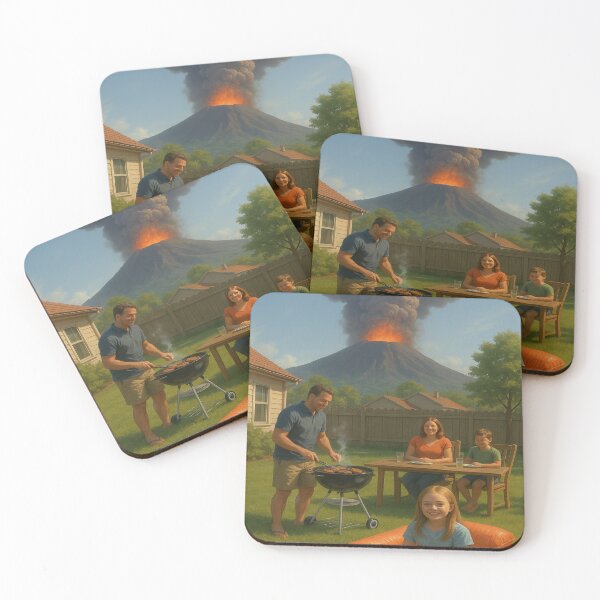 Item preview, Oh, It's OK…Are You Sure? (Vesuvius BBQ) designed and sold by GalenaDeco.