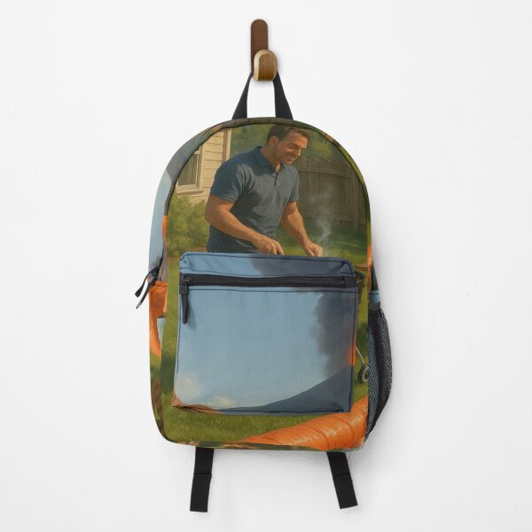 Item preview, Oh, It's OK…Are You Sure? (Vesuvius BBQ) designed and sold by GalenaDeco.
