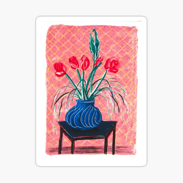 Item preview, Amaryllis in Vase DAVID HOCKNEY designed and sold by Ceremonials-.