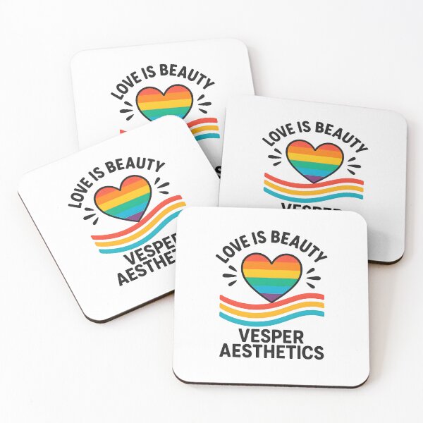Item preview, Love Is Beauty – Pride Rainbow Heart by Vesper Aesthetics designed and sold by ALVISION-CREATE.