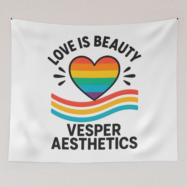 Item preview, Love Is Beauty – Pride Rainbow Heart by Vesper Aesthetics designed and sold by ALVISION-CREATE.