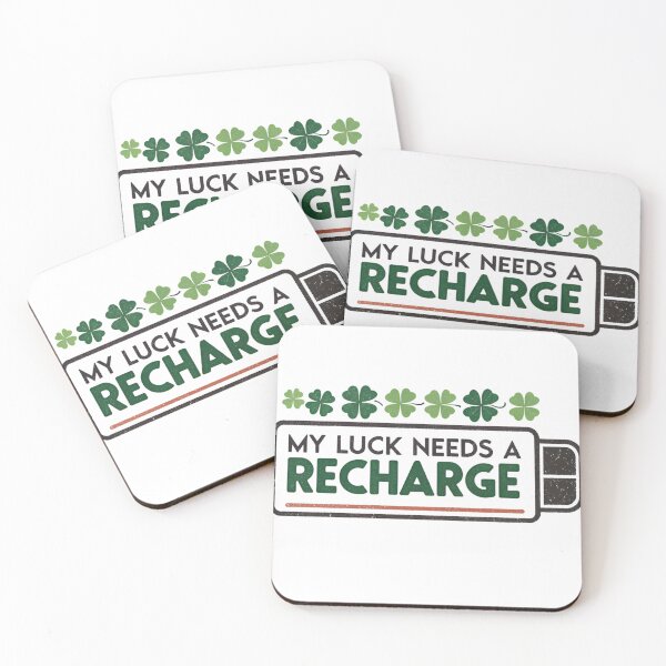 Item preview, My luck needs a recharge designed and sold by Lucky 777.