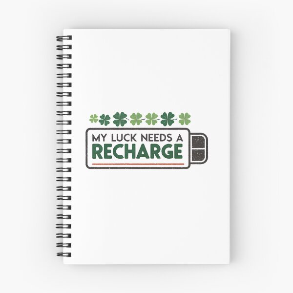 Item preview, My luck needs a recharge designed and sold by Lucky 777.