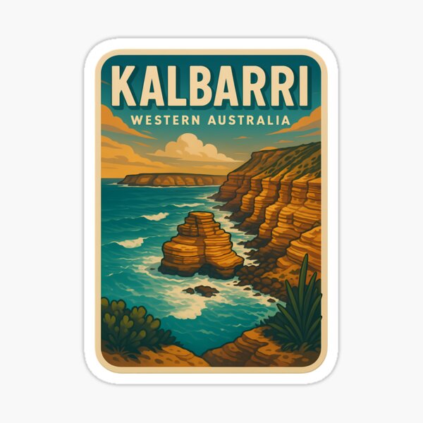 Item preview, Kalbarri, Western Australia – Red Rock and Sea Views designed and sold by Digital Dreams Arts.