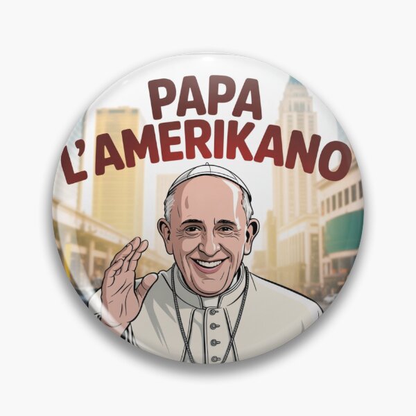 Item preview, Pope Amerikano - Leon Pop-Art – The cool saint with a modern look designed and sold by KolbaVison.