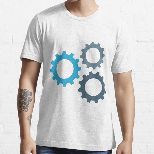 "Gears Icon" Tshirt for Sale by Reethes Redbubble gears icon t