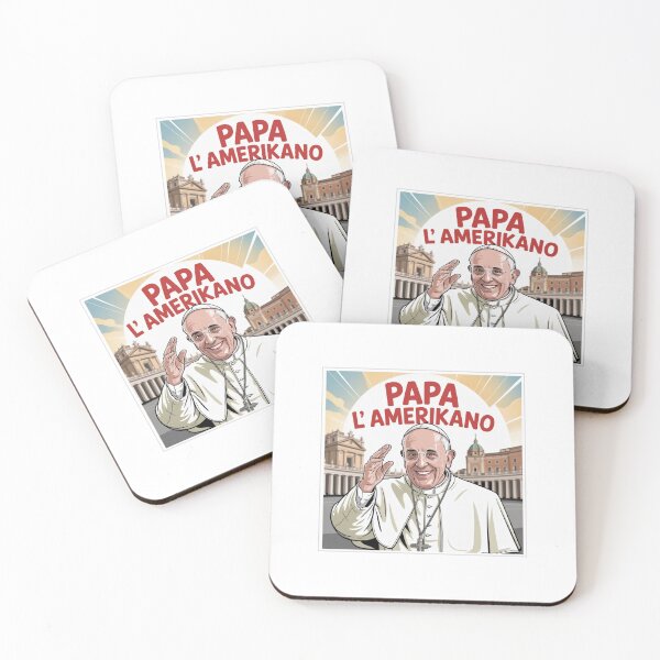 Item preview, Pope Amerikano - Leon Pop-Art – The cool saint with a modern look designed and sold by KolbaVison.