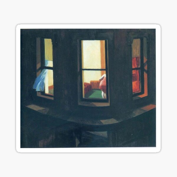 Item preview, Night Windows Edward Hopper designed and sold by funnyshop222.