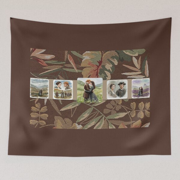 Item preview, Outlander: Just the Two of Us Now: Watercolor Images on Pressed Paper designed and sold by dealchica.