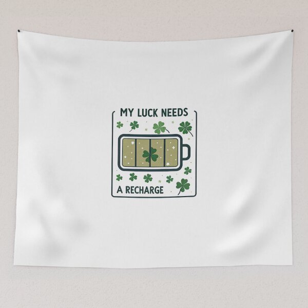 Item preview, Copy of My luck needs a recharge designed and sold by Lucky 777.