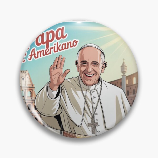 Item preview, Pope Amerikano - Leon Pop-Art – The cool saint with a modern look designed and sold by KolbaVison.