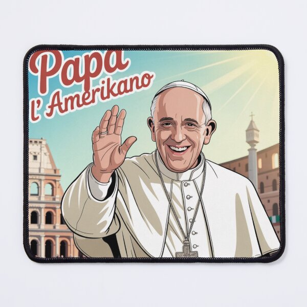 Item preview, Pope Amerikano - Leon Pop-Art – The cool saint with a modern look designed and sold by KolbaVison.