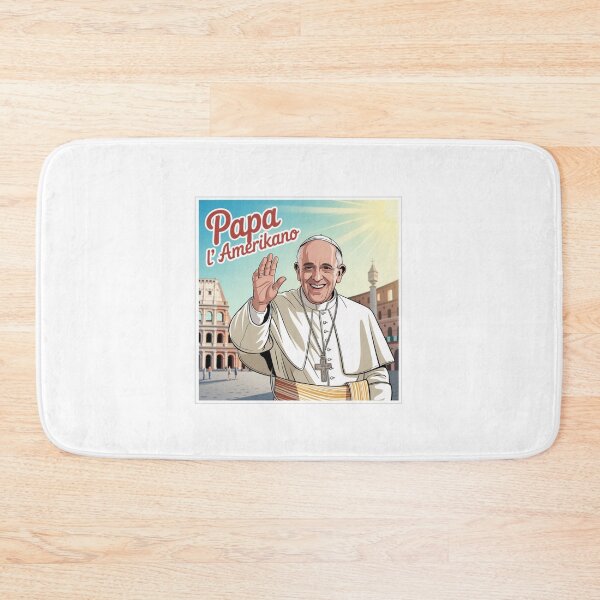 Item preview, Pope Amerikano - Leon Pop-Art – The cool saint with a modern look designed and sold by KolbaVison.