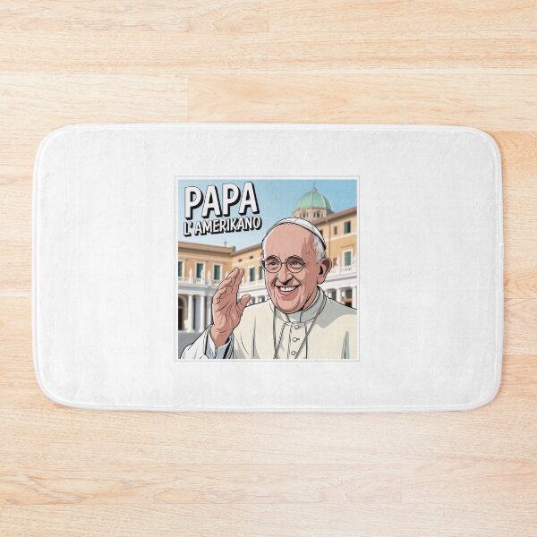 Item preview, Pope Amerikano - Leon Pop-Art – The cool saint with a modern look designed and sold by KolbaVison.