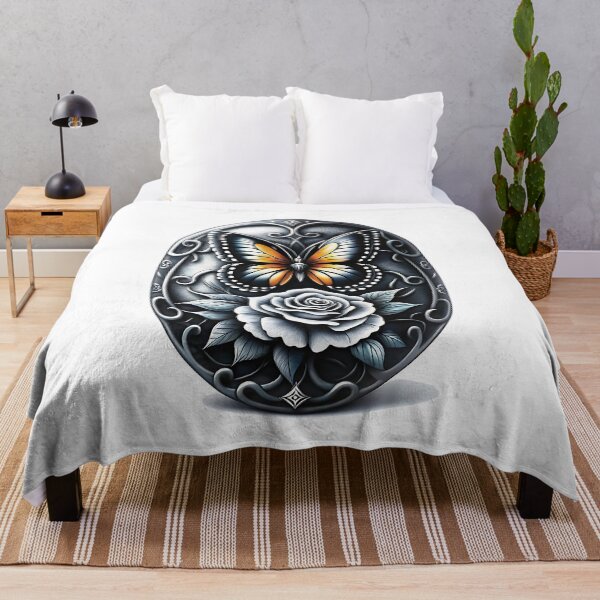 Item preview, Elegant Black Butterfly Graphic for Iron-On Transfers designed and sold by youme63.