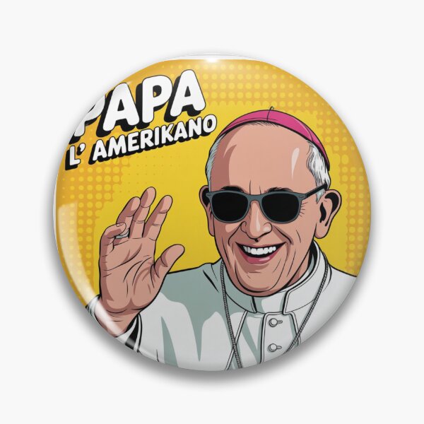 Item preview, Pope Amerikano - Leon Pop-Art – The cool saint with a modern look designed and sold by KolbaVison.