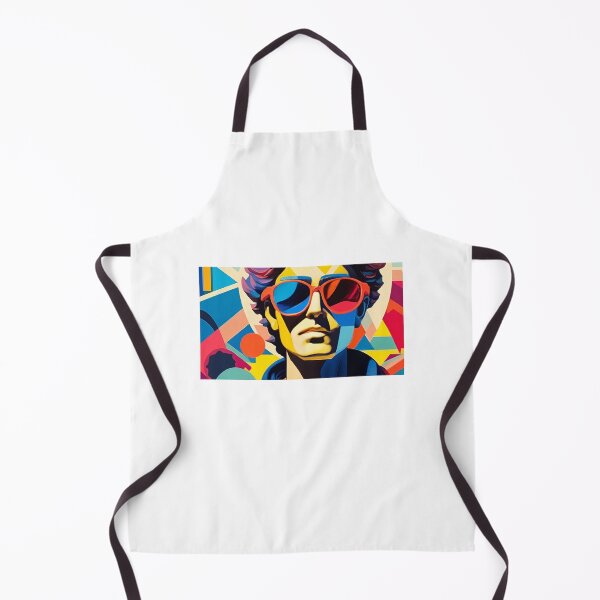 Aperçu de l'œuvre Buste néoclassique vibrant et ludique 1 créée et vendue par SparroCreative.