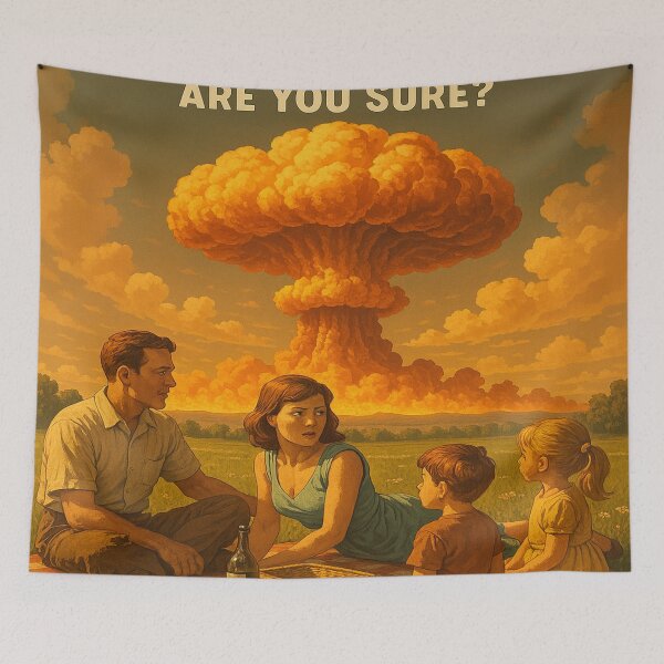 Item preview, Oh, It's OK…Are You Sure? (Nuclear Picnic) designed and sold by GalenaDeco.