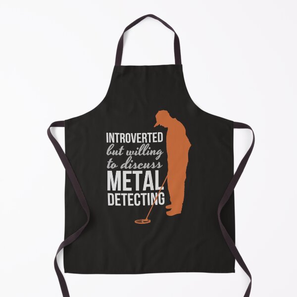 Item preview, INTROVERTED, BUT WILLING TO DISCUSS METAL DETECTING designed and sold by agoraman.