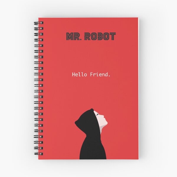 Artikelvorschau, Minimalistisches Design von Mr. Robot entworfen und verkauft von CultureCutPrints.