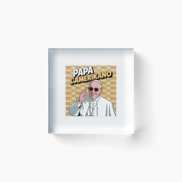 Item preview, Pope Amerikano - Leon Pop-Art – The cool saint with a modern look designed and sold by KolbaVison.
