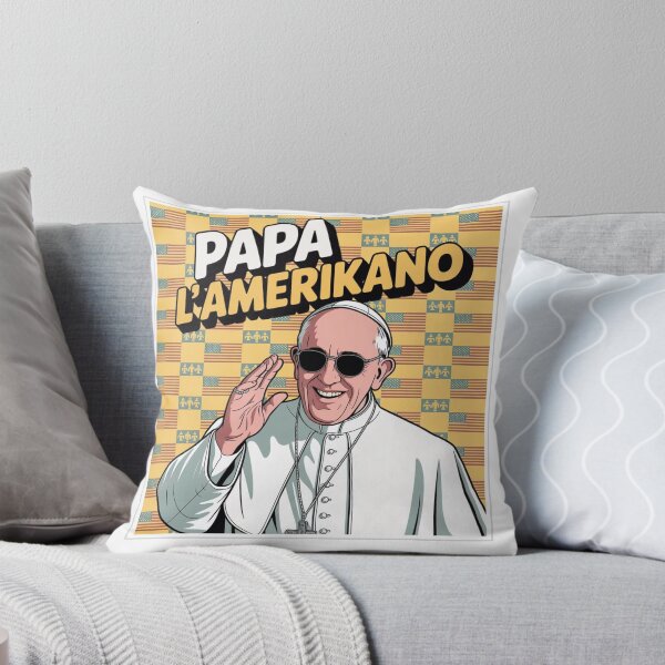 Item preview, Pope Amerikano - Leon Pop-Art – The cool saint with a modern look designed and sold by KolbaVison.