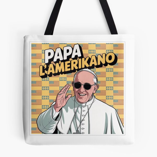 Item preview, Pope Amerikano - Leon Pop-Art – The cool saint with a modern look designed and sold by KolbaVison.