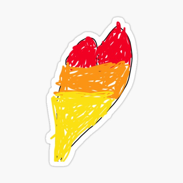 Artikel-Vorschau von Regenbogenherz, designt und verkauft von Cora-Scribbles.