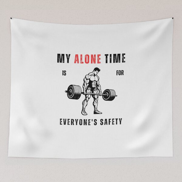 Item preview, My Alone Time Is For Everyone's Safety -  My Peace = Your Safety designed and sold by DistincTee.