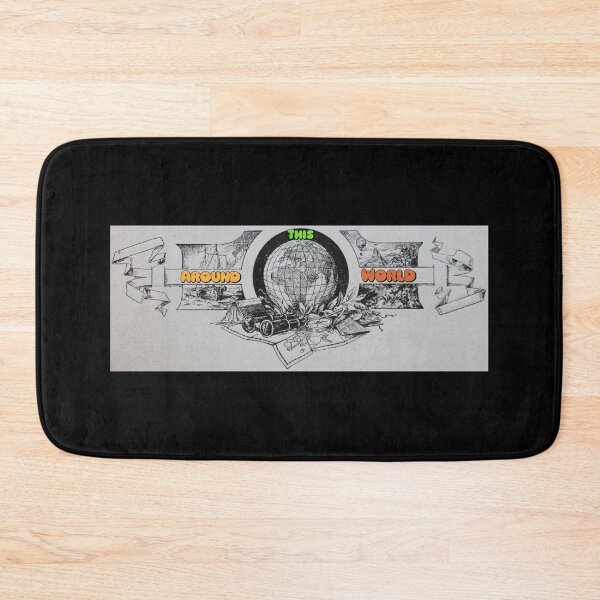 Item preview, Art by Mike Linocut Digital Around this World Travel Holiday designed and sold by allartbymike.