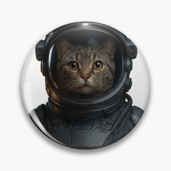 Item preview, Galactic Feline Explorer | Space Cat Astronaut Art designed and sold by DibujandoPorfa.