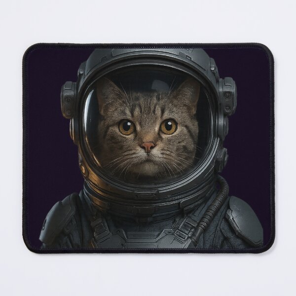 Item preview, Galactic Feline Explorer | Space Cat Astronaut Art designed and sold by DibujandoPorfa.