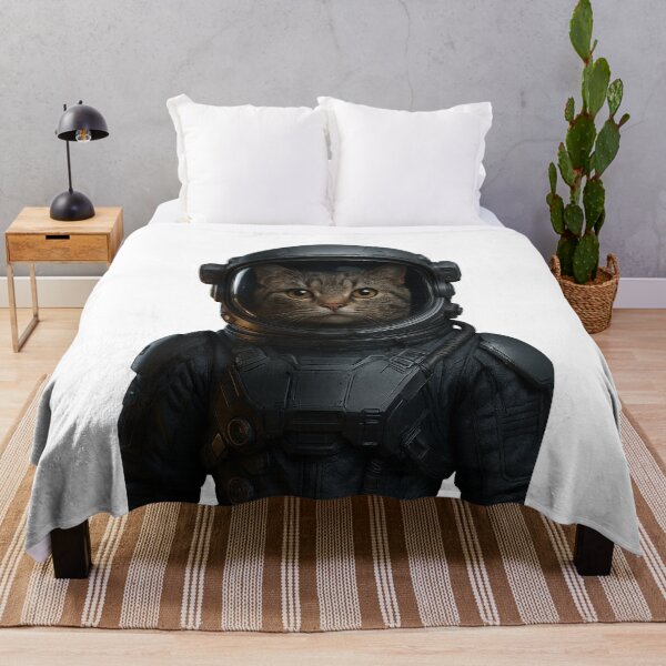 Item preview, Galactic Feline Explorer | Space Cat Astronaut Art designed and sold by DibujandoPorfa.