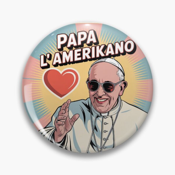Item preview, Pope Amerikano - Leon Pop-Art – The cool saint with a modern look designed and sold by KolbaVison.
