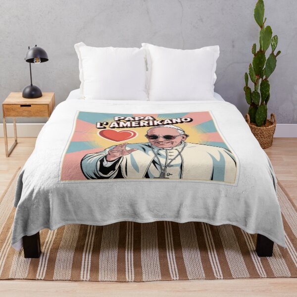 Item preview, Pope Amerikano - Leon Pop-Art – The cool saint with a modern look designed and sold by KolbaVison.