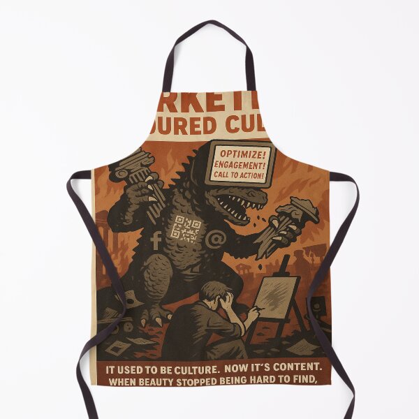 Item preview, Marketing Devoured Culture designed and sold by LOGOSINTERIUM.