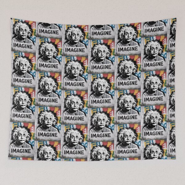 Item preview, banksy albert einstein vintage designed and sold by martin max.