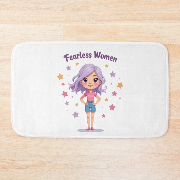 Item preview, Fearless Women – Empowered Women Kawaii Edition designed and sold by JesyDualContent.