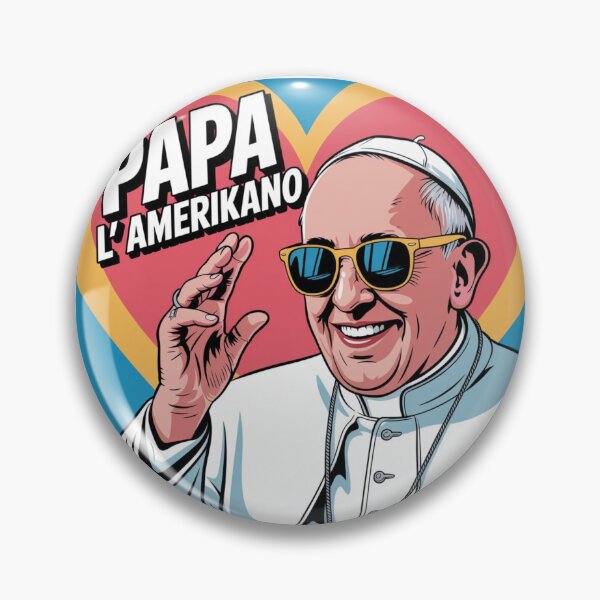 Item preview, Pope Amerikano - Leon Pop-Art – The cool saint with a modern look designed and sold by KolbaVison.