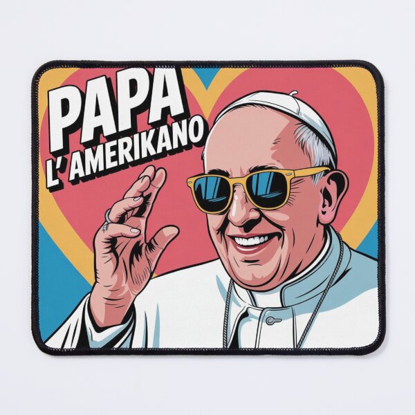 Item preview, Pope Amerikano - Leon Pop-Art – The cool saint with a modern look designed and sold by KolbaVison.